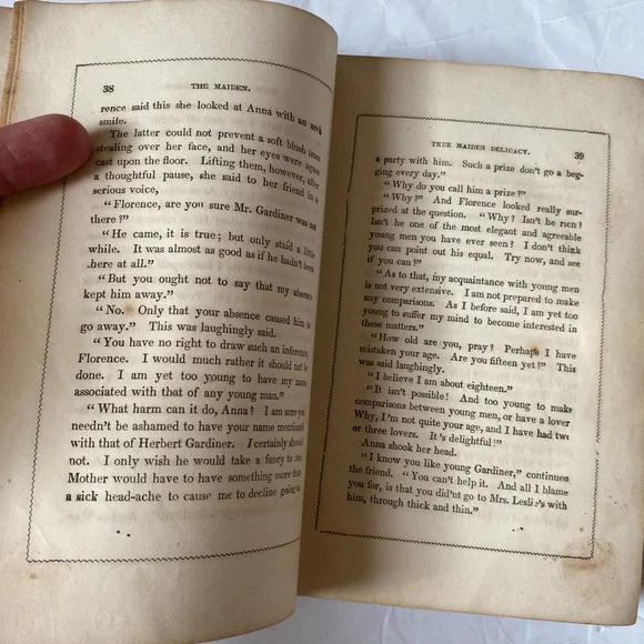 The Three Eras Of A WOMAN’S LIFE By T. S. Arthur 1858
